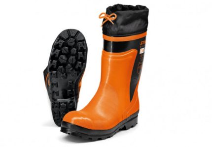 Gumené čižmy ECONOMY, pre prácu s motorovou pílou