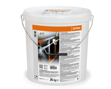 Pieskovací granulát, vedro