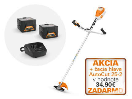 Akumulátorový krovinorez STIHL FSA 80, SET S 2X AK 30
